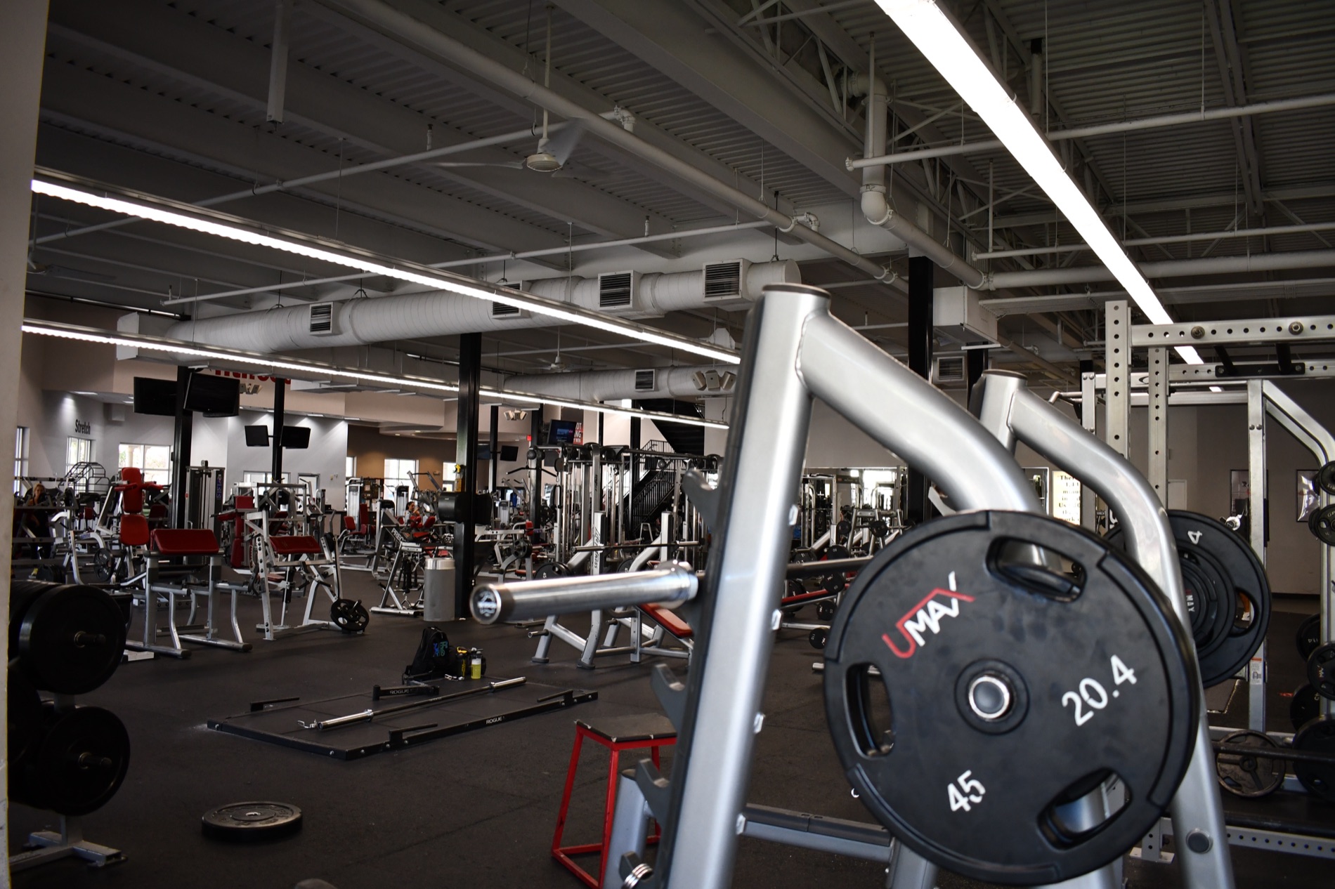 Coastal Fitness Club training floor